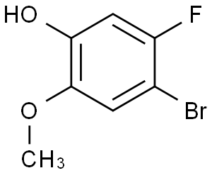 Phenol, 4-bromo-5-fluoro-2-methoxy-