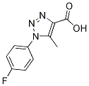 1-(4-Fluorophenyl)-5-methyl-1,2,3-triazole-4-carboxylic Acid