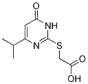 (4-Isopropyl-6-oxo-1,6-dihydro-pyrimidin-2-ylsulfanyl)-acetic acid