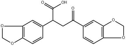 1,3-Benzodioxole-5-butanoic acid, α-1,3-benzodioxol-5-yl-γ-oxo-