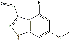 4-FLUORO-6-METHOXY-3-(1H)INDAZOLE CARBOXALDEHYDE