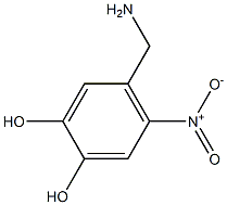 4-(Aminomethyl)-5-nitrobenzene-1,2-diol