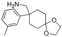 [8-(3-甲基苯基)-1,4-二氧杂螺[4.5]癸烷-8-基]甲胺
