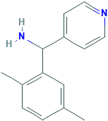 4-Pyridinemethanamine, α-(2,5-dimethylphenyl)-