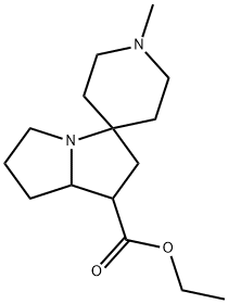 ethyl 1-methylhexahydrospiro[piperidine-4,3'-pyrrolizine]-1'-carboxylate