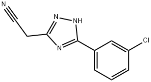 [5-(3-Chlorophenyl)-4H-1,2,4-triazol-3-yl]acetonitrile