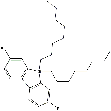 9H-9-Silafluorene, 2,7-dibroMo-9,9-dioctyl-