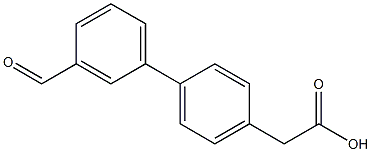 2-(3'-formyl-[1,1'-biphenyl]-4-yl)acetic acid