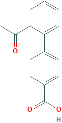 2'-ACETYL[1,1'-BIPHENYL]-4-CARBOXYLIC ACID