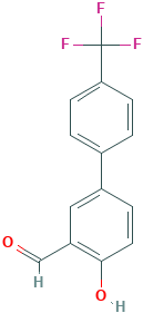 4-HYDROXY-4'-(TRIFLUOROMETHYL)[1,1'-BIPHENYL]-3- CARBALDEHYDE