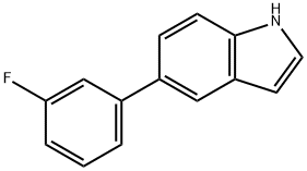 1H-Indole, 5-(3-fluorophenyl)-