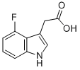 1H-Indole-3-acetic acid, 4-fluoro-