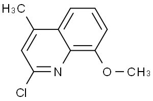 2-氯-8-甲氧基-4-甲基喹啉