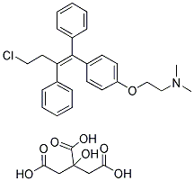 2-(4-(4-chloro-1,2-diphenyl-1-butenyl)phenoxy)-n,n-dimethyl-ethanamin(z)-ethanamin