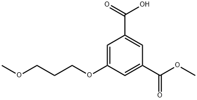 1,3-Benzenedicarboxylic acid, 5-(3-methoxypropoxy)-, 1-methyl ester