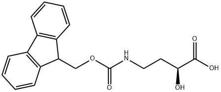 Butanoic acid, 4-[[(9H-fluoren-9-ylmethoxy)carbonyl]amino]-2-hydroxy-, (2S)-
