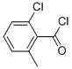 Benzoyl chloride, 2-chloro-6-methyl- (9CI)