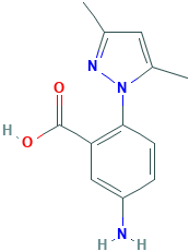 5-Amino-2-(3,5-dimethyl-pyrazol-1-yl)-benzoic acid