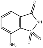 1,2-Benzisothiazol-3(2H)-one, 7-amino-, 1,1-dioxide