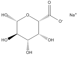 sodium (2S,3S,4S,5S,6R)-3,4,5,6-tetrahydroxytetrahydro-2H-pyran-2-carboxylate (non-preferred name)
