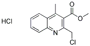 METHYL 2-(CHLOROMETHYL)-4-METHYLQUINOLINE-3-CARBOXYLATE HYDROCHLORIDE