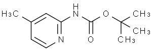 N-(4-methyl-2-pyridyl)carbamic acid tert-butyl ester