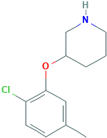 3-(2-Chloro-5-methylphenoxy)piperidine