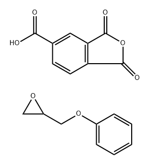 5-Isobenzofurancarboxylic acid, 1,3-dihydro-1,3-dioxo-, reaction products with glycidyl Ph ether