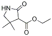 3-Pyrrolidinecarboxylic acid, 4,4-diMethyl-2-oxo-, ethyl ester