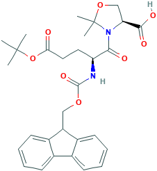 (GAMMAS,4S)-4-羧基-GAMMA-[[芴甲氧羰基]氨基]-2,2-二甲基-DELTA-氧代-3-恶唑烷戊酸叔丁酯