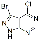 3-bromo-4-chloro-2H-pyrazolo[3,4-d]pyrimidine