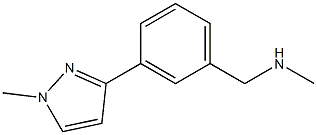 n-methyl-3-(1-methyl-1h-pyrazol-3-yl)benzylamine