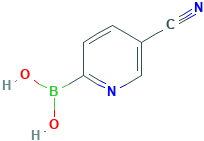(5-cyanopyridin-2-yl)boronicaci