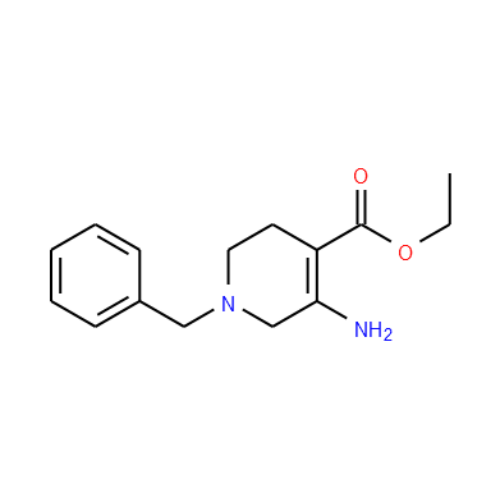 5-氨基-1-苄基-1,2,3,6-四氢吡啶-4-甲酸 乙酯