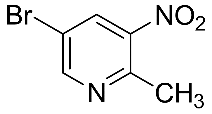 2-甲基-3-硝基-5-溴吡啶<5-溴-2-甲基-3-硝基吡啶>