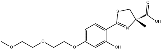 (2E,4S)-2-[4-[2-(2-methoxyethoxy)ethoxy]-6-oxocyclohexa-2,4-dien-1-ylidene]-4-methyl-1,3-thiazolidine-4-carboxylic acid