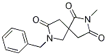 7-benzyl-2-methyl-2,7-diazaspiro[4.4]nonane-1,3,8-trione