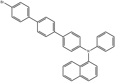 N-(4''-溴[1,1'4',1''-三联苯-4-基)-N-苯基-1-萘胺