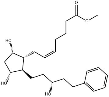 5-Heptenoic acid, 7-[(1R,2R,3R,5S)-3,5-dihydroxy-2-[(3R)-3-hydroxy-5-phenylpentyl]cyclopentyl]-, methyl ester, (5Z)-