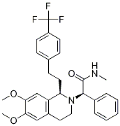 (R)-2-((R)-6,7-Dimethoxy-1-(4-(Trifluoromethyl)Phenethyl)-3,4-Dihydroisoquinolin-2(1H)-Yl)-N-Methyl-2-Phenylacetamide