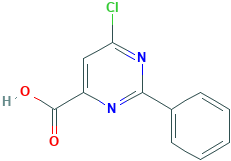6-chloro-2-phenyl-pyrimidine-4-carboxylic acid