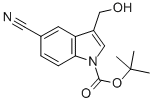 1-BOC-5-氰基-3-羟基甲基吲哚