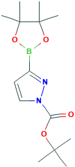 1-TERT-BUTYLOXYCARBONYLPYRAZOLE-3-BORONIC ACID PINACOL ESTER