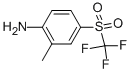 2-methyl-4-(trifluoromethylsulfonyl)benzenamine