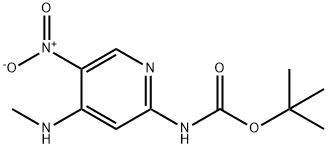tert-Butyl (4-(methylamino)-5-nitropyridin-2-yl)carbamate
