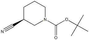 1-Piperidinecarboxylic acid, 3-cyano-, 1,1-dimethylethyl ester, (3S)-