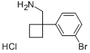 (1-(3-Bromophenyl)cyclobutyl)methanamine hydrochloride