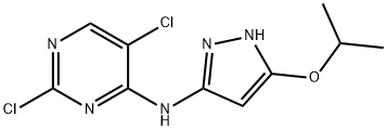 2,5-Dichloro-N-(5-isopropoxy-1H-pyrazol-3-yl)pyrimidin-4-amine