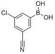 3-Chloro-5-cyanophenylboronicacid