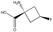 cis-1-Amino-3-fluoro-cyclobutanecarboxylic acid